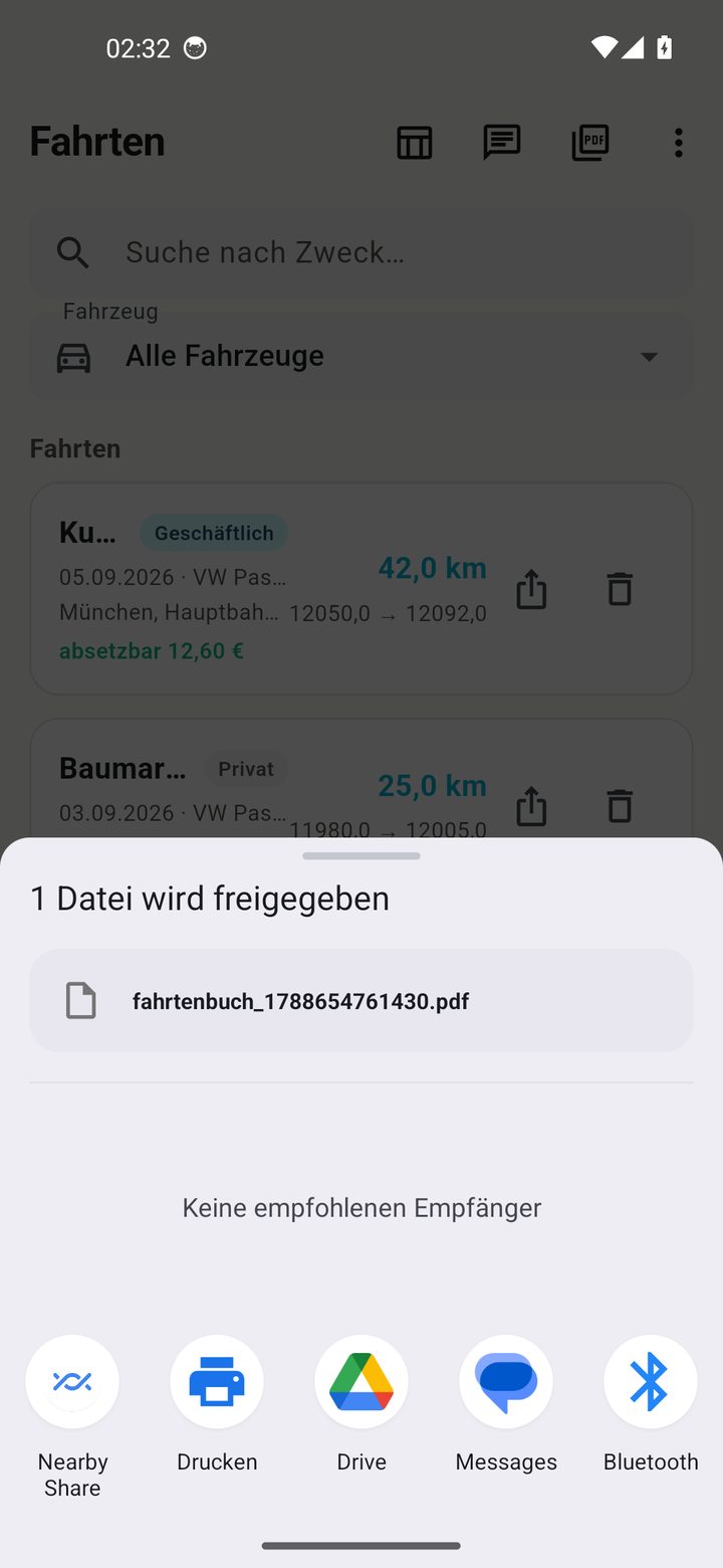 GoBD-PDF teilen