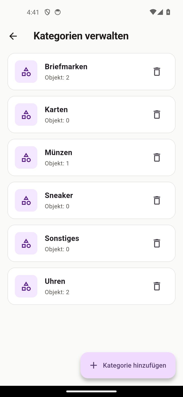 Kategorien