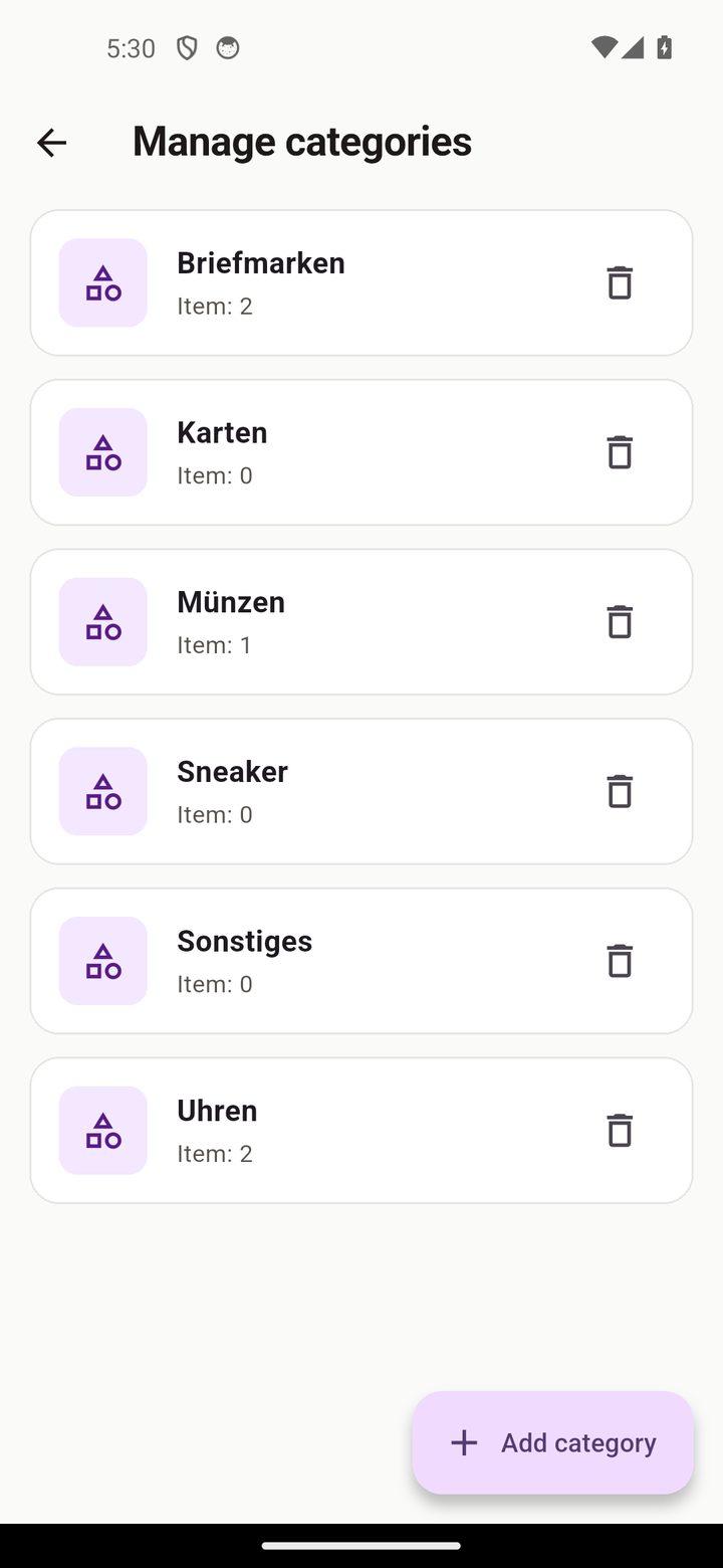 Categories